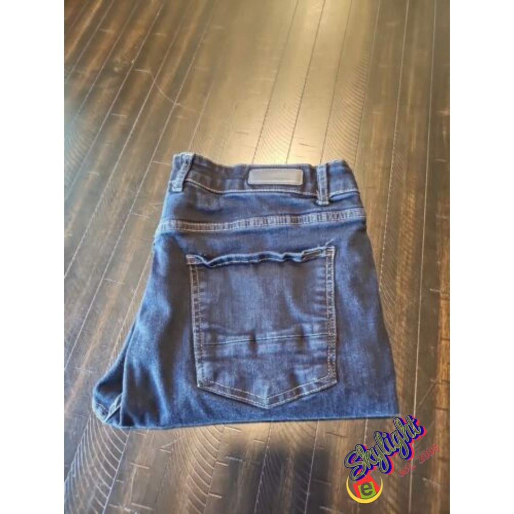 Guide London Men's Blue Super Stretch Denim Jeans Size 36R 36x27‎